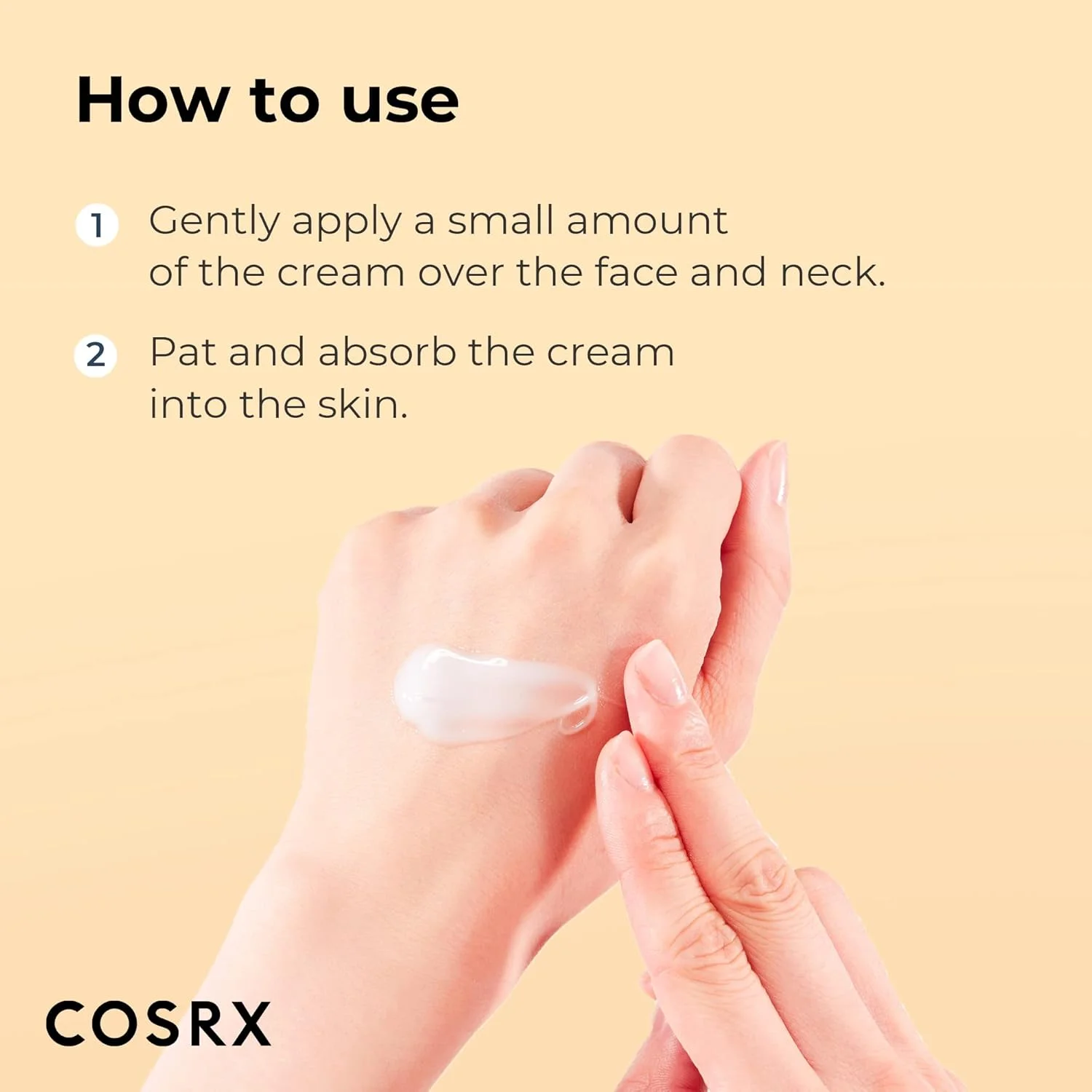 COSRX Snail Mucin 92% Repair Cream 100g, Daily Face Gel Moisturizer for Dry Skin, Acne-prone, Sensitive Skin, Not Tested on Animals, No Parabens, Korean Skincare