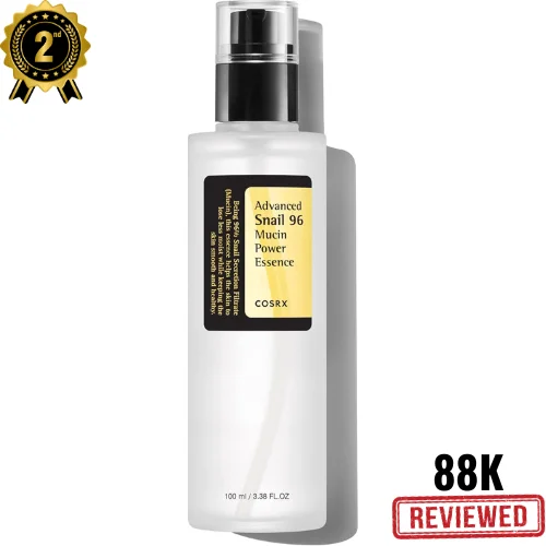 COSRX Snail Mucin 96% Power Repairing Essence 100ml, Hydrating Serum for Face with Snail Secretion Filtrate for Dull Skin & Fine Lines, Korean Skincare