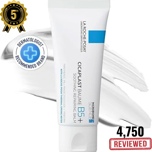La Roche-Posay Cicaplast Baume B5+ Repairing Balm - Hydrating Face Moisturiser for Dry Skin, Hydrates and Repairs Skin